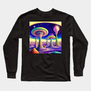 Shroom Fantasy Dream Worlds 19 Long Sleeve T-Shirt